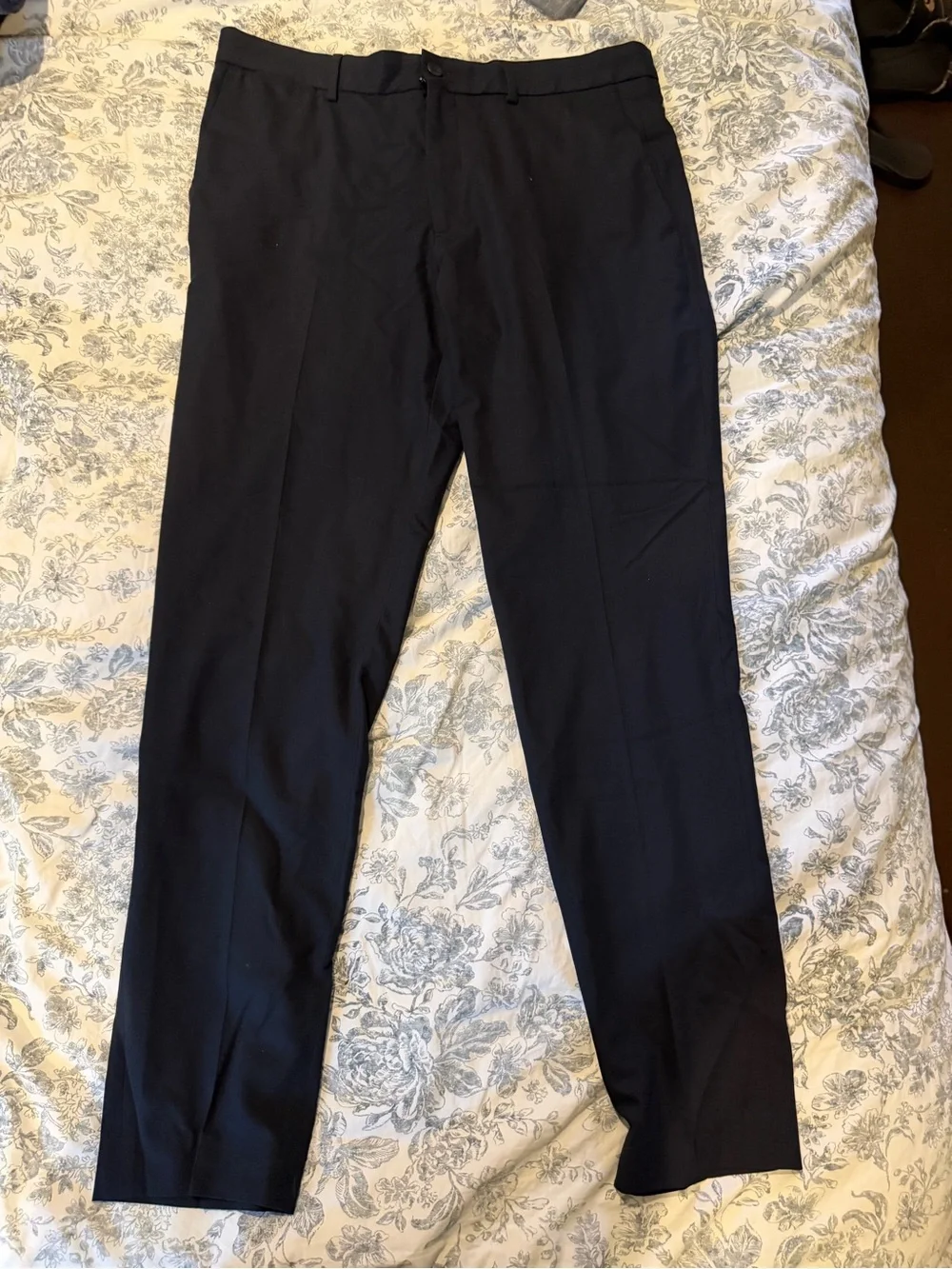 Zara Men's Navy Dress Pants